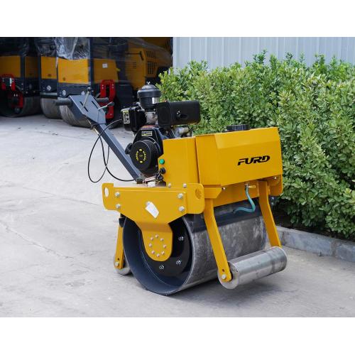 High Efficiency Single Drum 0.5 ton Asphalt Road Roller