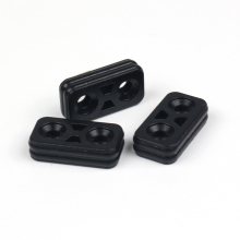 Rectangle Silicone Rubber Cable Stopper