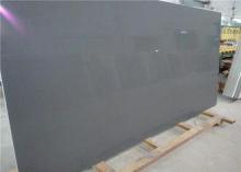 High Glossy Grey Kitchen Tops Artificial Quartz Stone Slabs