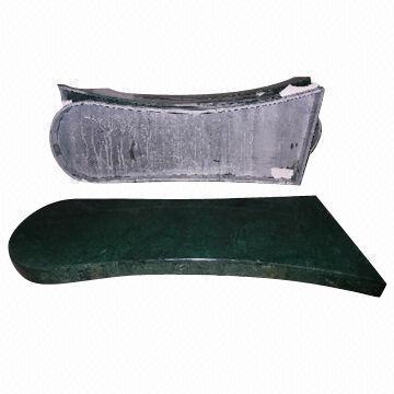 India Green Marble Bar Table For Wine Bars, Polished, Special Design, Edges Polished & Covered