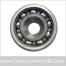 Retainer type overhead trolley bearing roller wheel