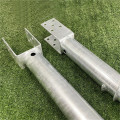 Galvanized Q235 สกรูกราวด์สกรูสำหรับฐานราก