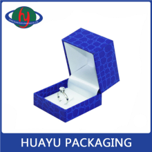 Leather Royal Blue Noble Jewelry Gift Box