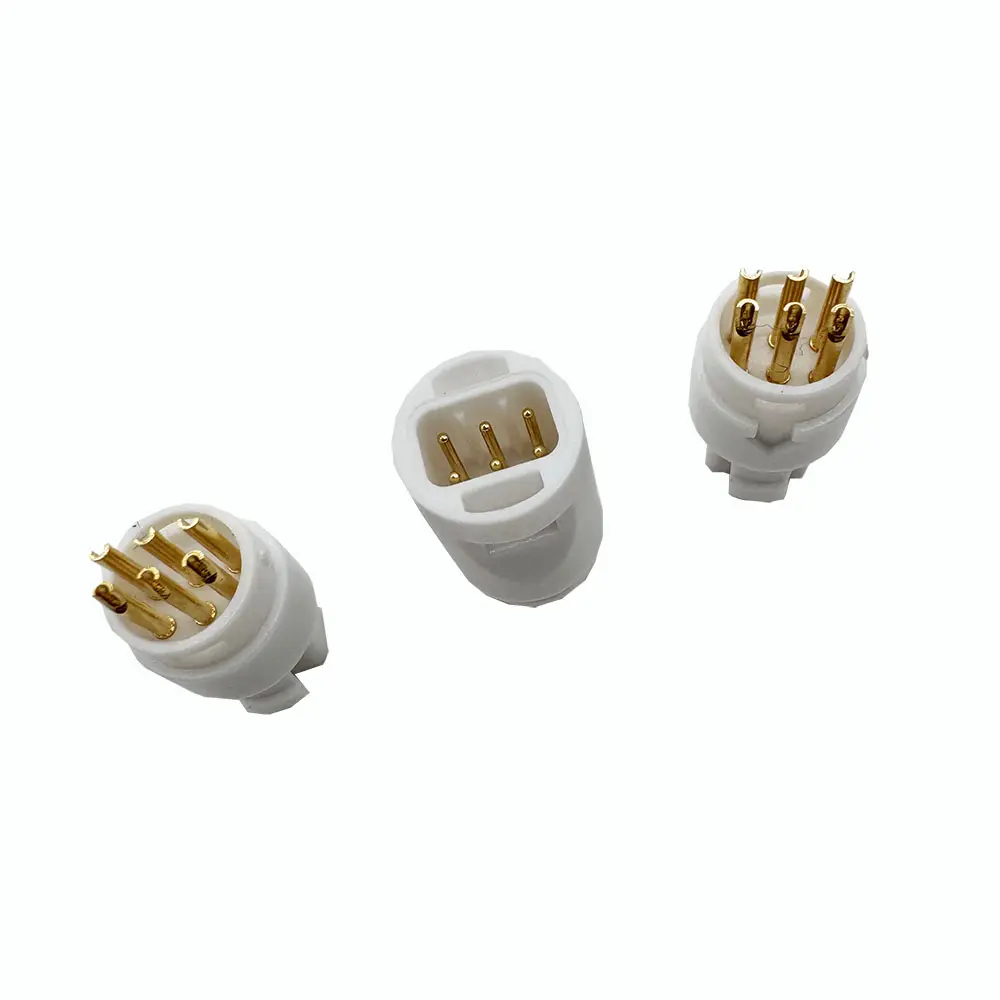 M6 6Pin 8mm IP67 Waterproof Connector Cable