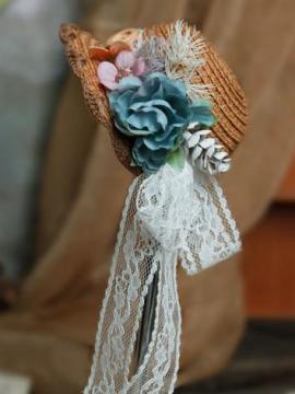 BJD Girl Sunhat Sunbonnet For MSD Jointed Doll