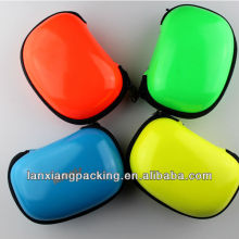 Round glasses display case