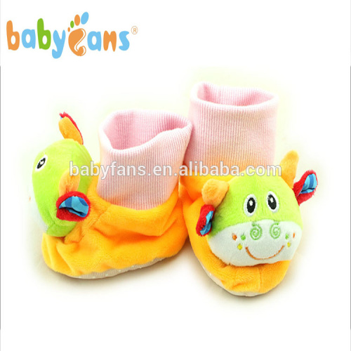 Babyfans infant baby girls fancy foot rattle socks manufacturers