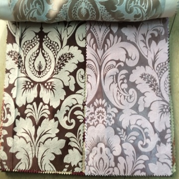 Luxury 100% Polyester Jacquard Blackout Curtain Fabric Malaysia