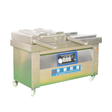 Double Chamber Vacuum Sausage Packer DZ 400 for Fish Food Packaging