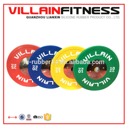 Commercial Gym Bumper Plate , Olympic Weight Plate