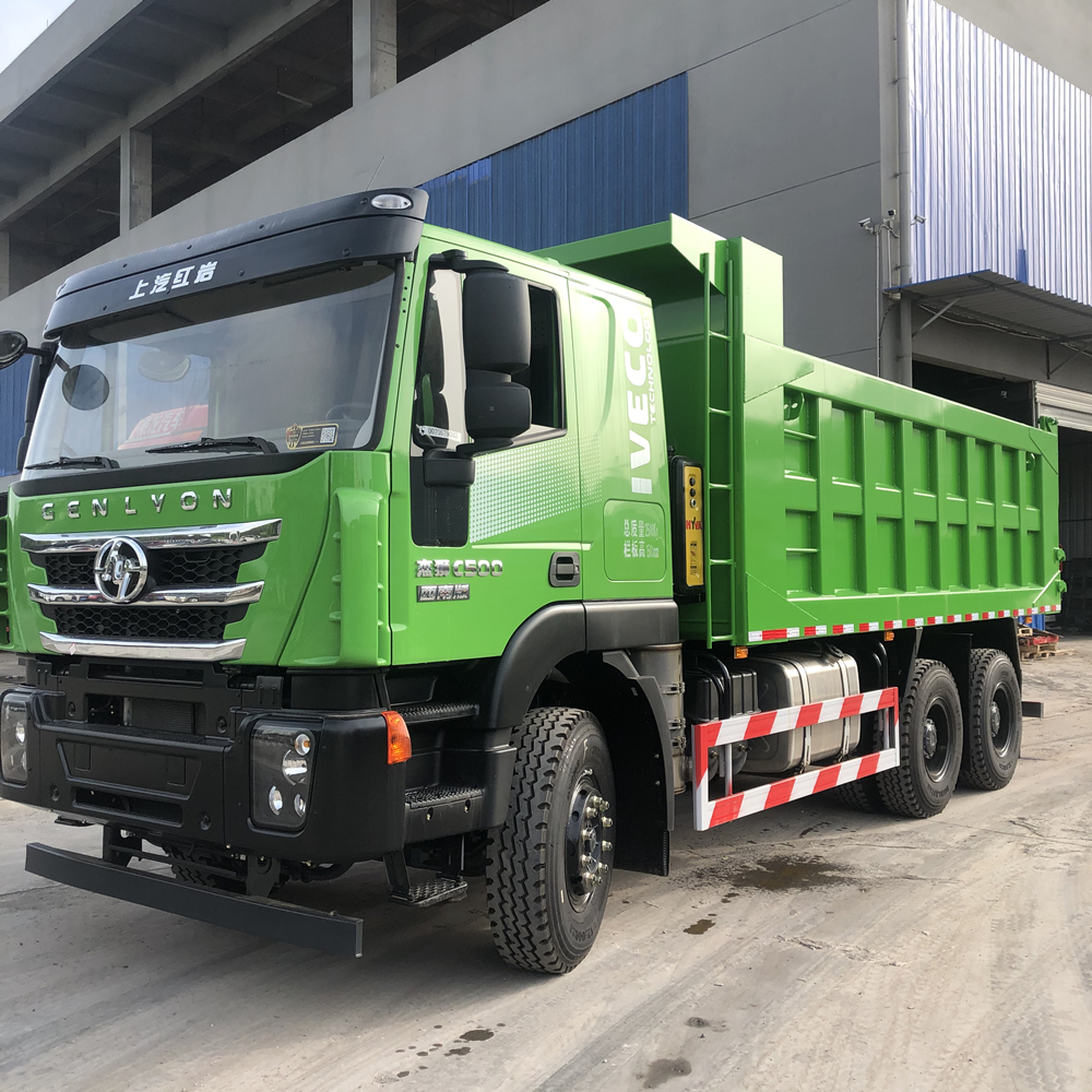 Hongyan IVECO 8x4 Tipper 50 Ton Volume Sand Dump Truck For Sale