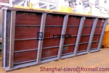 construction linear vibrating screen