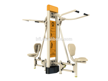 Outdoor gym fitness equipment-Seated pull down challenger for upper limbs,shoulders