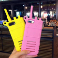 Walkie-talkie de funda de teléfono suave de silicona