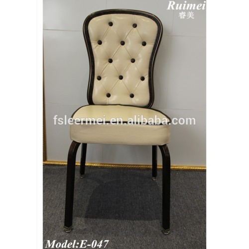 E-047 Classy upholstered wedding party chair for sale