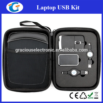 Computer accessories USB travel kit, office trave kit for pc, laptop