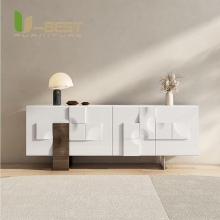 U-Best Modern Minimalist Solid Wood Audio-Visual Cabinet