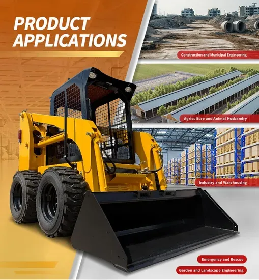 Factory Wholesale Mini Loader Snow Removal Track Loader
