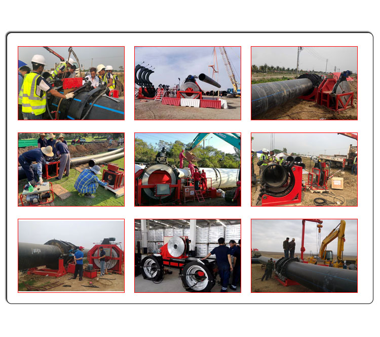 Touch Screen  HDPE PE Pipe Welder Data Logger Display The Data Of Each Welding Point With USB interface