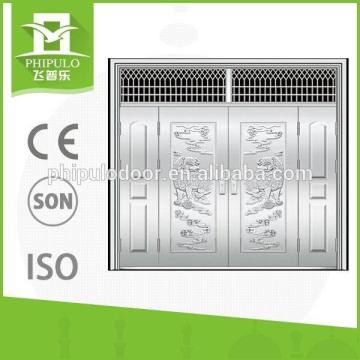 cheap price door plain steel security door steel stainless steel door