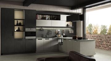 MELAMINE KITCHEN CABINET.