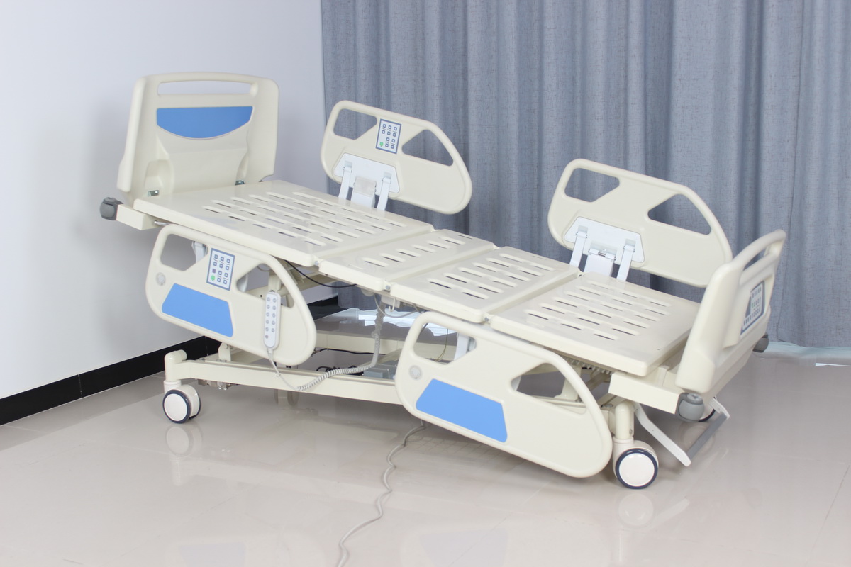 Camas médicas multifunções do hospital da cama multifunções de C10-1S da UCU com escala de peso