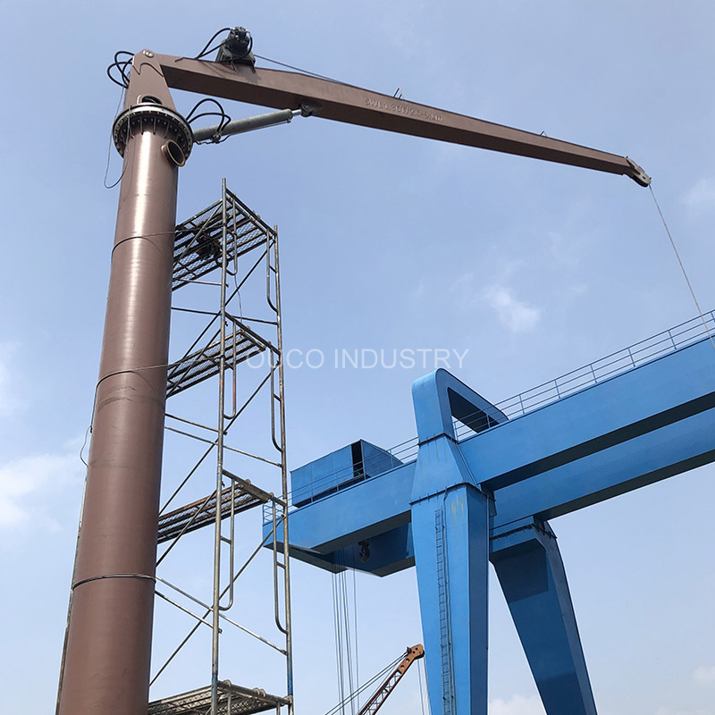 Ouco Custom Strip Boom Marine Crane مع شهادة CCS لجودة جيدة