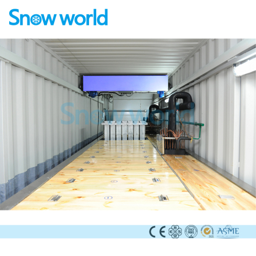 Dunia salji 7.5T Merangkumi Blok Ice Machine