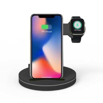 15W 3 in 1 Fast Wireless Charger Stand