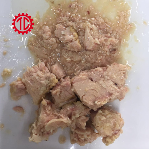 Viande blanche de thon tongol en conserve à l&#39;huile de soja 142g