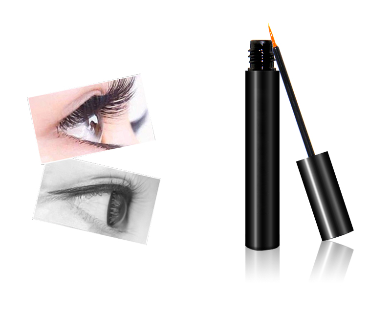 Beauty eye makeup natural clear eyelash growth liquid Safe non-stimulation private own label waterproof eyelash growth treatment