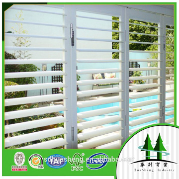 Modern electric aluminum shutter