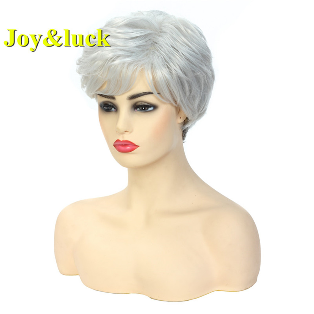 Wholesale African Wigs Black Ombre Purple Cosplay Wig Ladies Hair Natural Short Kinky  Curly for Black Women Synthetic Hair Wigs