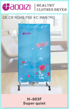 Fabric Wardrobe PTC heating Electric clothes dryer with Square shape Air O Dry