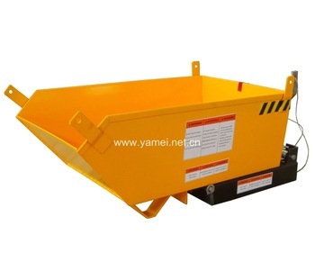 4000 lbs Capacity Low Profile Self Dumping Hopper