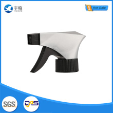 Silver-Black Trigger Sprayer with Stream Nozzle