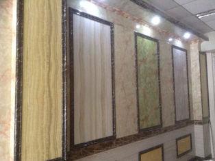 Artificial Marble PVC wall board / UV light panel With Ligh