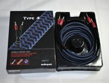 audioquest TYPE-4 speaker cable with CF-UST connectors 100% original new box