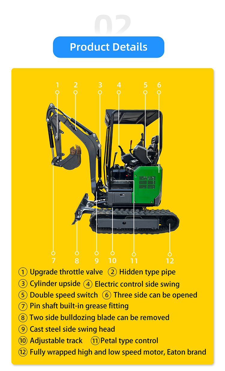 2 5ton Mini Excavator