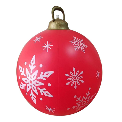 Commerciële mooie opblaasbare kerstbal voor decoraties