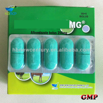 High effective veterinary drug Albendazole Tablet