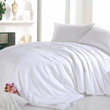 Duvets, Covered with 100% Cotton, 100% Natural Silk Filling, Available in White