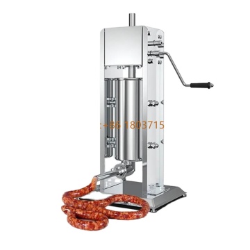 7L# Sausage Stuffer Meat Processing Machinery: Manual Sausage Filling Machine