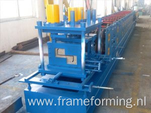 Z shaped steel purlin cold roll forming machine