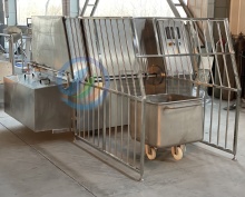 Pressure Washer Cart Trash Bin Cleaner Machine for Meat Trolley Washing