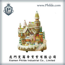 Polyresin House Model, Chirstmas House Gifts