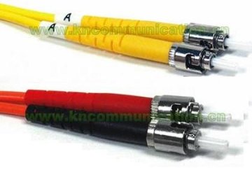 ST singlemode duplex optical fibers