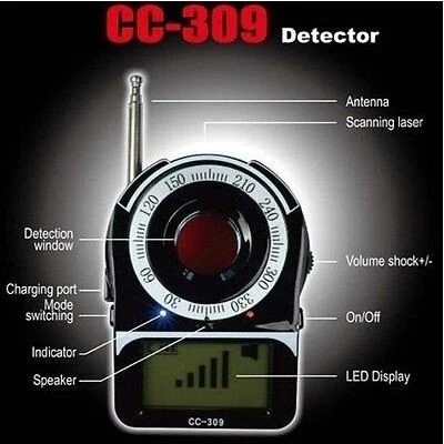 GSM Bug Hidden Cam Bug Camera Bug Detector Cc309