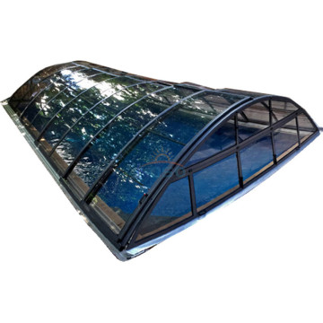 Plexiglass Swiming Roller Retractable Pool Cover