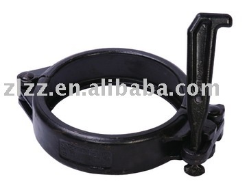 concrete pump wedge coupling DN180